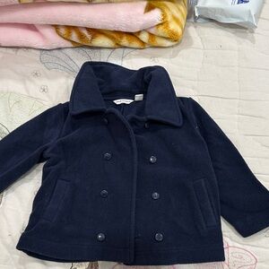 Janie and Jack Classic Navy Pea Coat